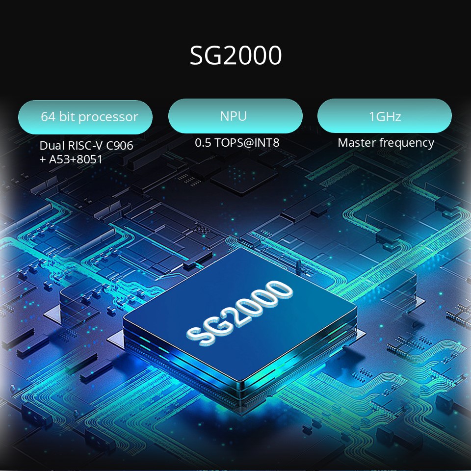 لینکس لرننگ کے ل S SG2000 ڈویلپمنٹ بورڈ ، RISC-V C906 ARM ،
